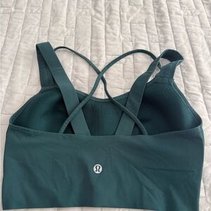 lululemon athletica Teal Cross-Back Sports Bra